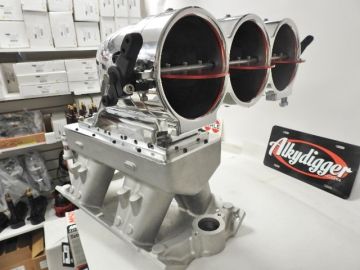 Enderle Big and Ugly  BAU3   4-3/8"   on  Alkydigger  SB Chev  Tunnel Ram